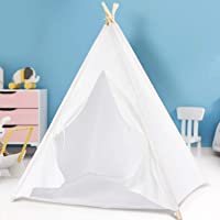 Peradix Tipi Infantil Tienda- Tipi Indio para Niños con Cubierta de Suelo y Ventana- Interior - Exterior Tienda Campaña…